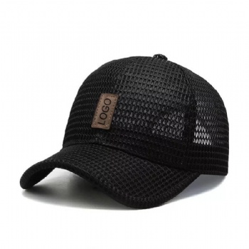 Summer mesh breathable female Korean baseball cap