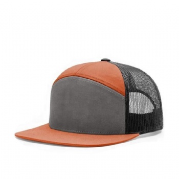 7 Panels Plain Sport Snapback Caps