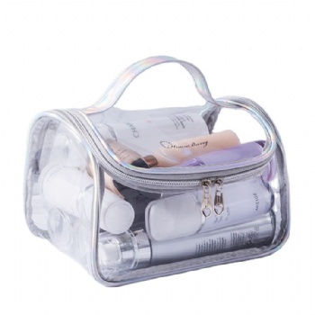 PVC lady cosmetic bag with zipper