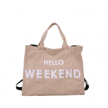 New Style Fashion Eco Friendly Cotton Canvas Tote Bag