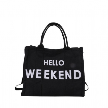 New Style Fashion Eco Friendly Cotton Canvas Tote Bag