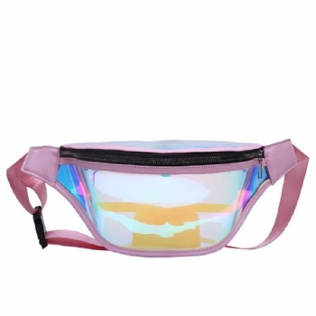 Holographic Pvc Bag Crossbody Women Clear Fanny Pack