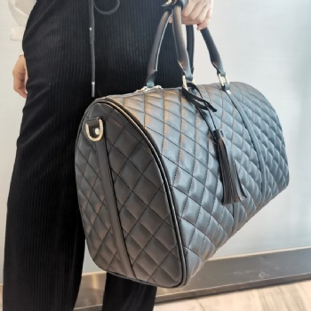 Luxury Designer Quilted Weekender Duffel Bags