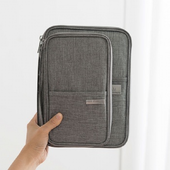 Portable Travel Passport Holder Bag