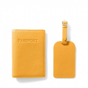 Slim Passport Holder & Luggage Tag