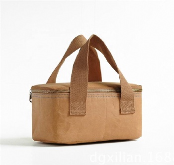 Kraft Paper Thermal Insulated Portable Picnic bag