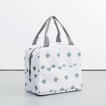 Portable insulation Canvas Lunch Bag