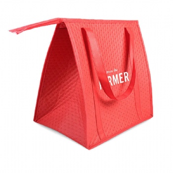 non woven tote grocery cooler bag