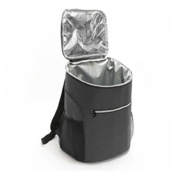 black big insulated backpack cooler bag